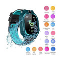 Bemi K2 Water Resist IP67 Sim GPS Tracking Kids Watch with Voice Call & Chat Camera Turquise