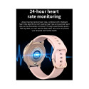 iWear Active 2 Алюминевый Спорт BT Звонок Смарт часы 1.3'' IPS Дисплей монитором Пульса и кислорода 
