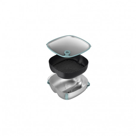 Philips karstā gaisa katla XXL piederums  “2 vienā” tvaicēšanai / cepšanai maisot HD9960/00