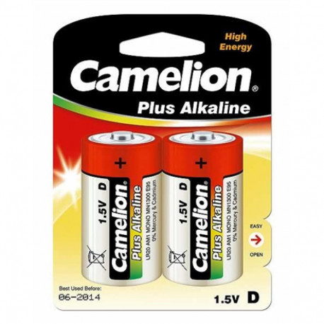 Camelion alkaalpatareid D/LR20 Plus 2tk
