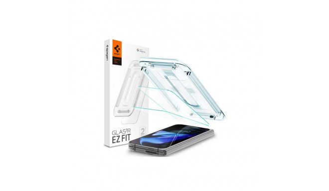Spigen Spigen Glass tR EZ Fit (Cover 2 Pack)  transparency - Google Pixel 9 Pro Fold