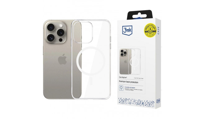 Apple iPhone 15 Pro - 3mk Clear MagCase