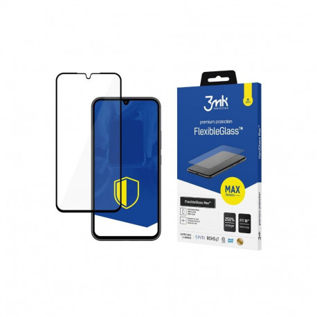 3mk kaitseklaas FlexibleGlass Max Samsung Galaxy A34 5G, must
