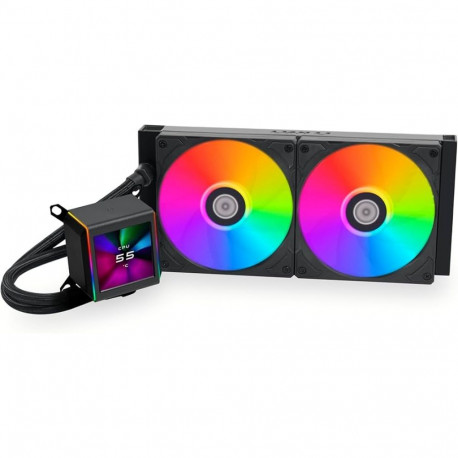 Lian Li protsessori vesijahutuskomplekt GA II LCD 12cm, valge