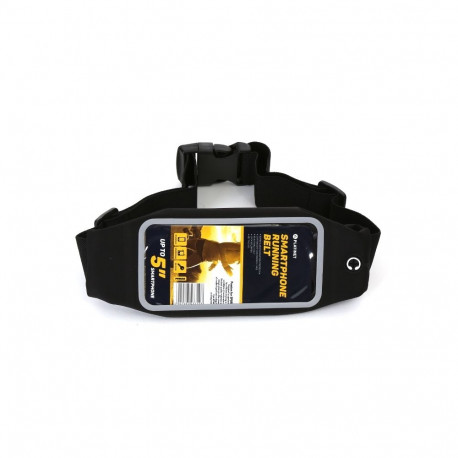 Platinet PWB03B Sporta Somiņa Aktivitātēm ar Lodziņu Viedtālrunim līdz 5" + Austiņu Izeja Melna