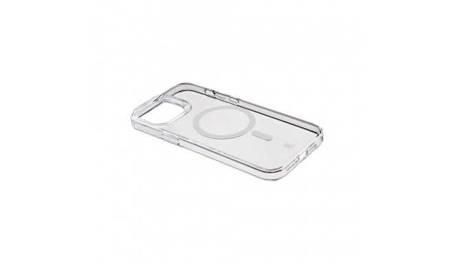 Cellularline Gloss Mag - Etui iPhone 15 MagSafe (przezroczysty)