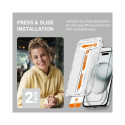 Crong EasyShield 2-Pack - Szkło hartowane iPhone 16 / iPhone 15 (2 sztuki)