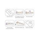 Crong EasyShield 2-Pack - Szkło hartowane iPhone 16e / iPhone 14 / iPhone 13 / iPhone 13 Pro (2 sztu