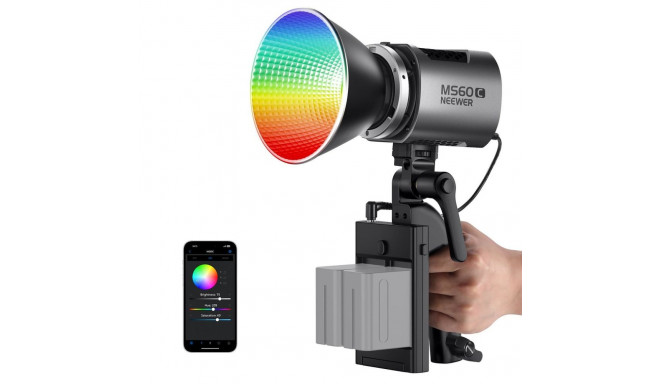 NEEWER MS60C, 65 watt RGB LED light