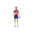 Barbie Soccer Doll, Blonde, 9 Uniform, Soccer Ball, Cleats, Socks, 3 & Up