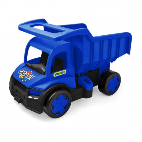 Vehicle Giant dump truck navy blue