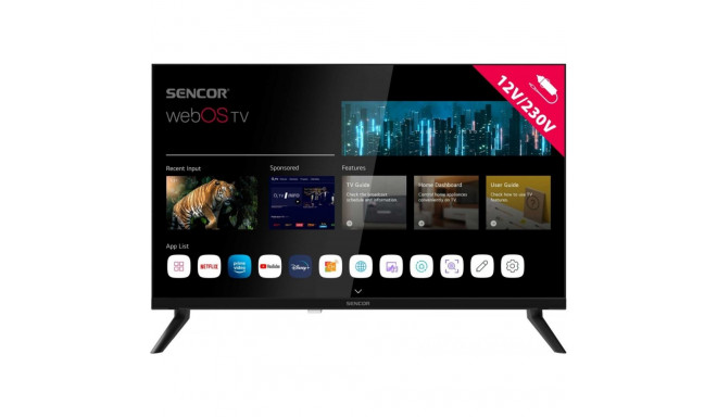 SLE 24S830MB 24-tolline nutiteler webOS, DVB-T/T2/C/