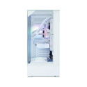 PC case P40 Prism Mid-Tower Tempered Glass white