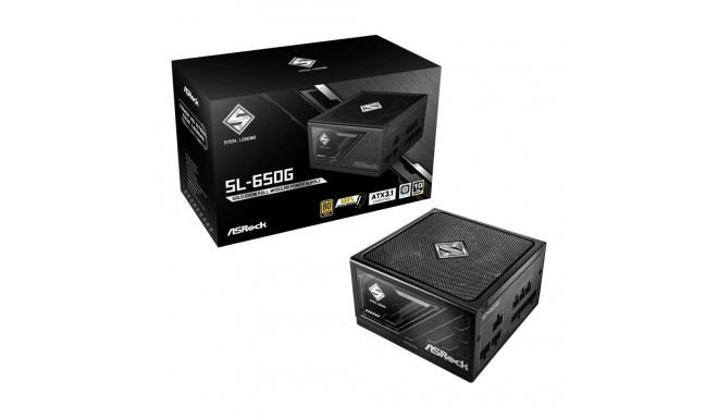 Toiteplokk SL-650G 650W 80PLUS GOLD täismoodulaarne