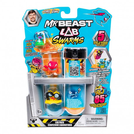Mr Beast Lab - Swarm Lab figuuride 5-pakk