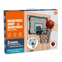 Basketball Backboard with Ball and Pump