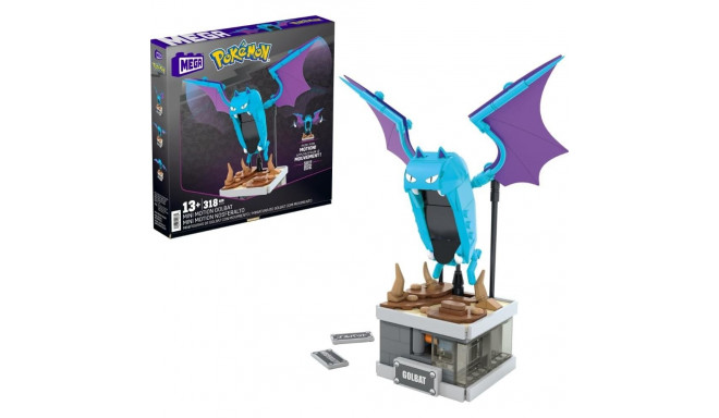 Blocks Mega Pokemon Golbat with motion