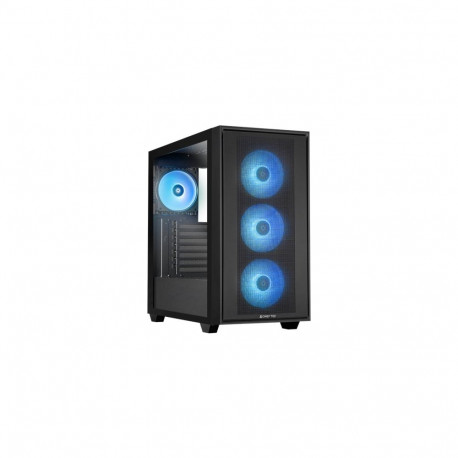 arvutikorpus GS-03B-OP Hunter 3 Midi 4x ARGB-ventilaatoriga