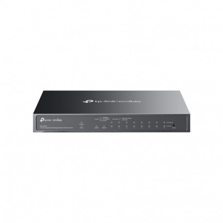 ES210GMP Omada 10-Port Gigabit Easy Managed Switch with 8-Port PoE+