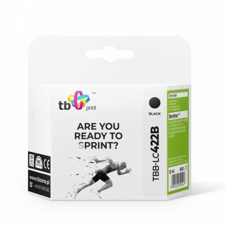 Ink for Brother MFC-J5340DW TBB-LC422B 100% new black