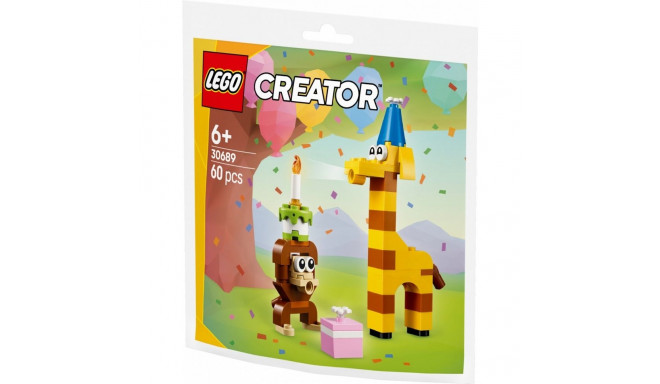 Bricks Creator 30689 Birthday Party Animals