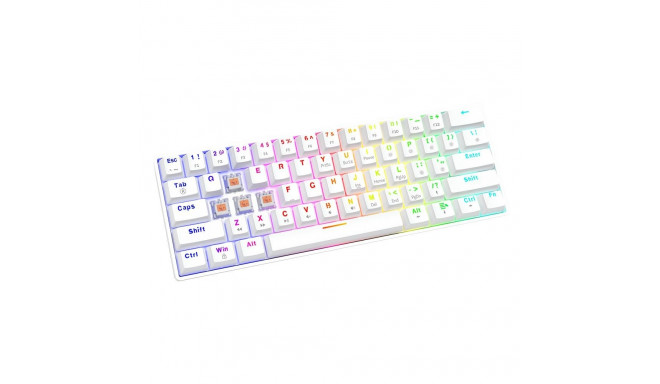 Keyboard Whiteout Peach SAVIO
