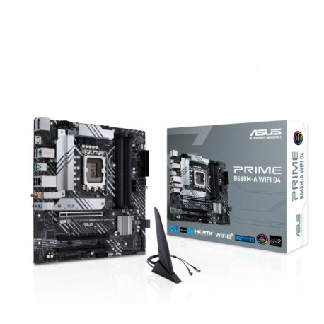Asus mainboard Prime B660M-A WiFi D4 s 1700 4DDR4 HDMI M.2 mAT