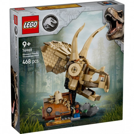 LEGO Jurassic World 76969 dinosauruste fossiilid: Triceratopsi kolju