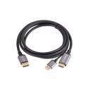 HDMI(M)-Displaypor(M) cable 1.8M 4K black