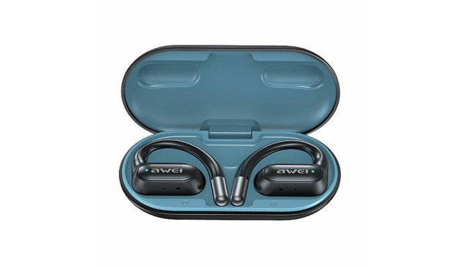 Bluetooth earbuds 5.4 T93 OWS blue