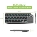 Wireless BT keyboard 2.4GHz USB