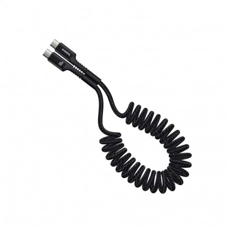 USB Cable - Baseus Fish-Eye USB C to USB C Fast Charging 100 W 1 m Black