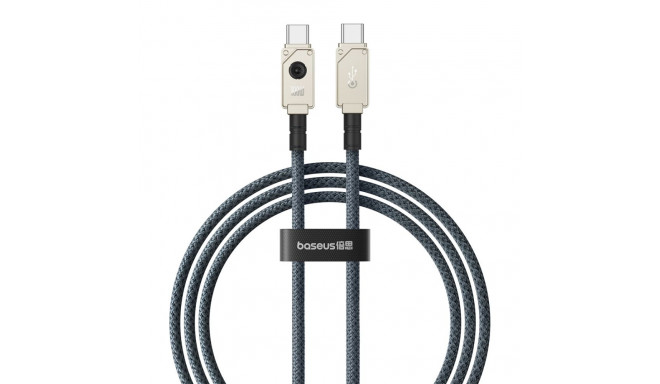 Cable - Baseus Unbreakable USB C to USB C 100 W 1 m White