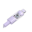 Charging Cable - Baseus Gem USB-C to iP 20W 1m Purple
