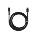 Cable - Baseus Dura Type C to Type C 100 W Fast Charging 2 m Black, Gold