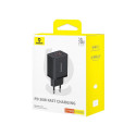 Charger - Baseus Cube 30W USB-C / USB-A Mains Charger Black