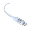 Charging Cable - Baseus Gem USB to IP 2.4A Fast Charging 1m Blue