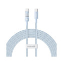 USB Cable - Baseus Gem USB C to USB C Fast Charging 100 W 2 m Blue