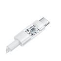 Cable - Baseus Gem USB A to USB C Fast Charging 100 W 2 m White