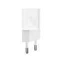 Charger - Baseus 30W GaN5 Mini USB-C Mains Charger with Cable White