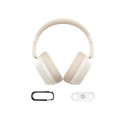 Headphones - Baseus Bass 35 Max Wired & Wireless Music USB Type-C Bluetooth 50h Beige