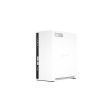 NAS/storage server - QNAP TS-233 NAS Mini Tower Cortex-A55 2GHz 4C 2GB RAID USB 3.2 Ethernet LAN Whi