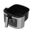 Air Fryer - N'oveen AF770 X-LINE Greaseless 6.5 L 10 Auto Programs 200 °C Black, Silver