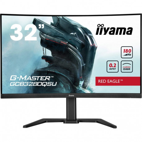 Monitor - iiyama G-MASTER GCB3280QSU-B2 31.5" Dual QHD 2560 x 1440 180Hz Adaptive Sync Black