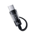 USB Cable - Baseus Gem USB C to USB C Fast Charging 100 W 2 m Black