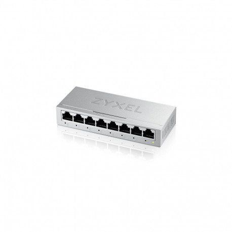 Network Switch - Zyxel GS-108BV5 Unmanaged L2 Gigabit Ethernet 8 Ports