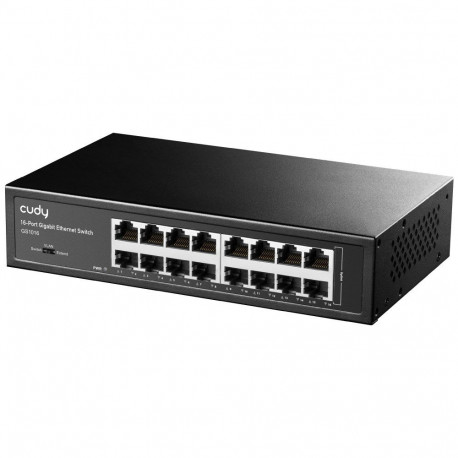Networking Switch - Cudy GS1016 16-Port Gigabit Ethernet Switch Black