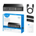 Networking Switch - Cudy GS1016 16-Port Gigabit Ethernet Switch Black