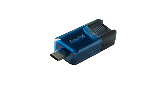 USB Flash Drive - Kingston DataTraveler 64GB USB-C 3.2 Gen 1 Black