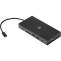 USB Hub - HP Travel USB-C Multi Port Hub Black